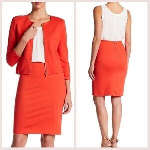 Philosophy Deco Coral Skirt From Nordstrom. Size 12. Nwt